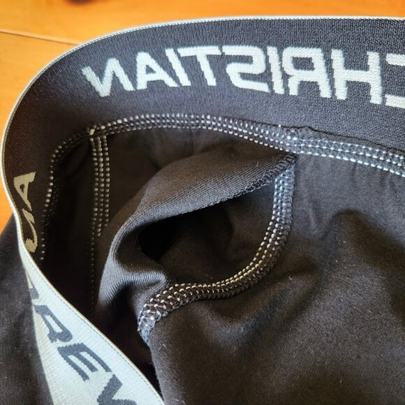 Andrew Christian Vintage Boxer Briefs Trunks Large Black NEW - Picture 4 of 8